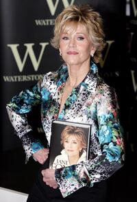 Jane Fonda promotes her autobiography "My Life So Far".