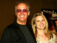 Peter Fonda and daughter Bridget Fonda at the screening of the newly restored "The Hired Hand" marking the 1971 directorial debut of Peter Fonda.