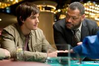Jim Sturgess and Laurence Fishburne in "21."