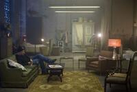 Director David Fincher on the set of "The Curious Case of Benjamin Button."