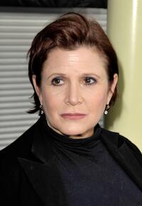 Carrie Fisher at the California premiere of "Sorority Row."
