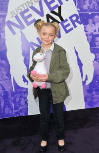 Elsie Fisher at the California premiere of "Justin Bieber: Never Say Never."
