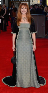 Frances Fisher at the world premiere of "Titanic 3D" in London.