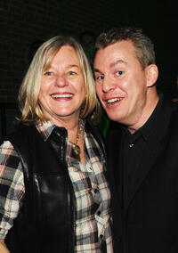 Maxine Makover and Travis Fine at the Heineken Wrap party during the 2012 Tribeca Film Festival in New York.