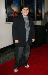 Josh Flitter at the premiere of "Underdog."