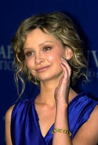 Calista Flockhart at the Fall 2004 Lanvin Fashion Show Benefit.