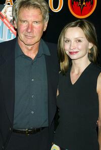 Calista Flockhart and Harrison Ford at the Premiere Magazine's "The New Power".