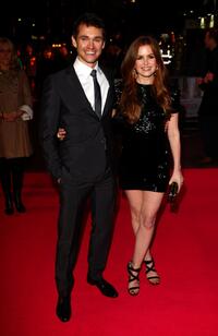 Hugh Dancy and Isla Fisher at the UK premiere of "Confessions of a Shopaholic."