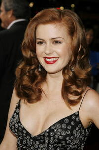 Isla Fisher at "The Lookout" premiere in Los Angeles.