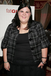 Ashley Fink at the New York premiere of "Fat Girls."