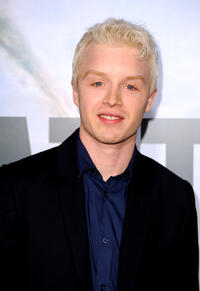 Noel Fisher at the California premiere of "Battle: Los Angeles."