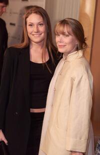 Schuyler Fisk and Sissy Spacek at Miramax Films' pre-oscar party.