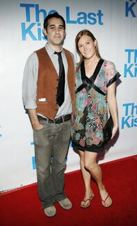 Schuyler Fisk and Joshua Radin at the listening party for "The Last Kiss" soundtrack.