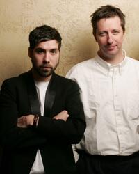 Leo Fitzpatrick and Director Hal Hartley at the 2005 Sundance Film Festival.