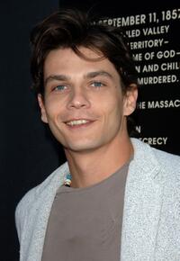 Trent Ford at the screening of "September Dawn."