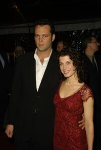 Vince Vaughn and Susan Floyd at the premiere of "Domestic Disturbance."