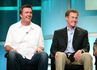 Neil Flynn and John C. McGinley at the ABC portion of the Television Critics Association Press Tour.