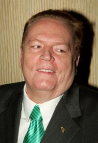 Larry Flynt at the VIP reception at King of Hearts gala.