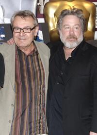 Milos Forman and Tom Hulce at the "Amadeus" reunion presented by The Academy of Motion Picture Arts and Sciences.