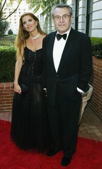 Milos Forman and his wife Martina Zborilova at 47th San Francisco Film Society Awards Night Fundraiser.