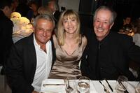 Denys Arcand, Victor Loewi and producer Denise Robert at the Toronto International Film Festival 2007.
