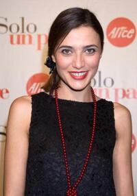 Anna Foglietta at the premiere of "Solo Un Padre."