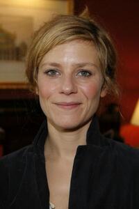 Marina Fois at the "Espace Glamour Chic" gift lounge.