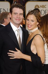 Scott Foley and Jennifer Garner at the 60th Annual Golden Globe Awards.