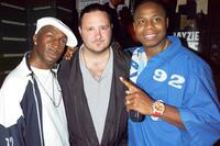 Flash, Jeremy Miller and Doug E. Fresh at the party to celebrate The Source Magazine's 15th anniversary.