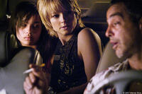 Zoe Kravitz, Jodie Foster and Victor Colicchio in "The Brave One."