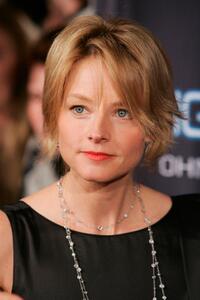 Jodie Foster at the premiere of "Flightplan."