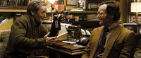 Matt Frewer as Hollis Mason and Patrick Wilson as Dan Dreiberg in "Watchmen: The IMAX Experience."