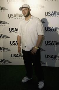 Daniel Franzese at the US Open opening night party.