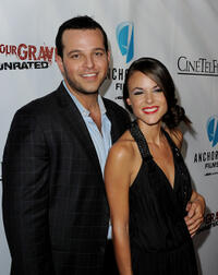 Daniel Franzese and Sarah Butle at the California premiere of "I Spit On Your Grave."