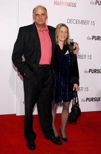 Kurt Fuller and Jessica Hendra at the world premiere of "The Pursuit of Happyness."