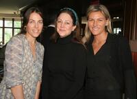 Kelly Atterton, Carrie Frazier and Kristine Westerby at the MaxMara and Women In Film's luncheon.