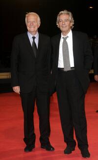 Pierre Arditi and Andre Dussollier at the premiere of the film "Private Fears In Public Places" during the fourth day of the 63rd Venice Film Festival.