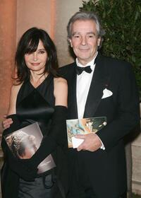 Pierre Arditi and Evelyne Bouix at the international evening of the child event.