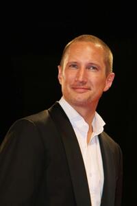 Benno Furmann at the premiere of "Jerichow" during the 65th Venice Film Festival.