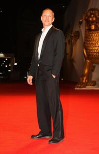 Benno Furmann at the premiere of "Jerichow" during the 65th Venice Film Festival.