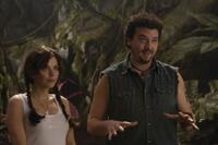 Anna Friel as Holly and Danny Mcbride as Will in "Land of the Lost."