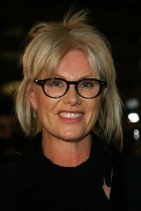 Deborrah-Lee Furness at the opening of new Nobu restaurant.