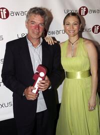 Colin Friels and Sarah Wynter at the 6th Annual Lexus IF Awards.