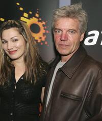Loene Carmen and Colin Friels at the screening of "Tom White" during the 2004 Australian Film Institute Awards.