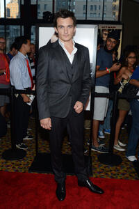 Rupert Friend at the New York premiere of "Hitman: Agent 47."
