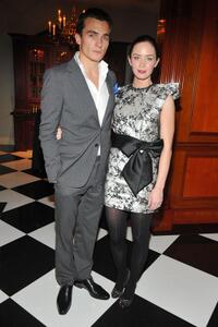 Rupert Friend and Emily Blunt at the after party of the U.S. premiere of "The Young Victoria."