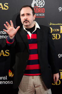 Carlos Areces at the Madrid premiere of "Puss in Boots."