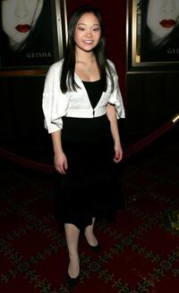 Samantha Futerman at the New York premiere of "Memoirs of a Geisha."