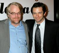 Philip Seymour Hoffman and Dan Futterman at the 31st Annual Los Angeles Film Critics Association Awards.