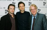 Dan Futterman, Bennett Miller and Philip Seymour Hoffman at the New York Film Festival premiere of "Capote."